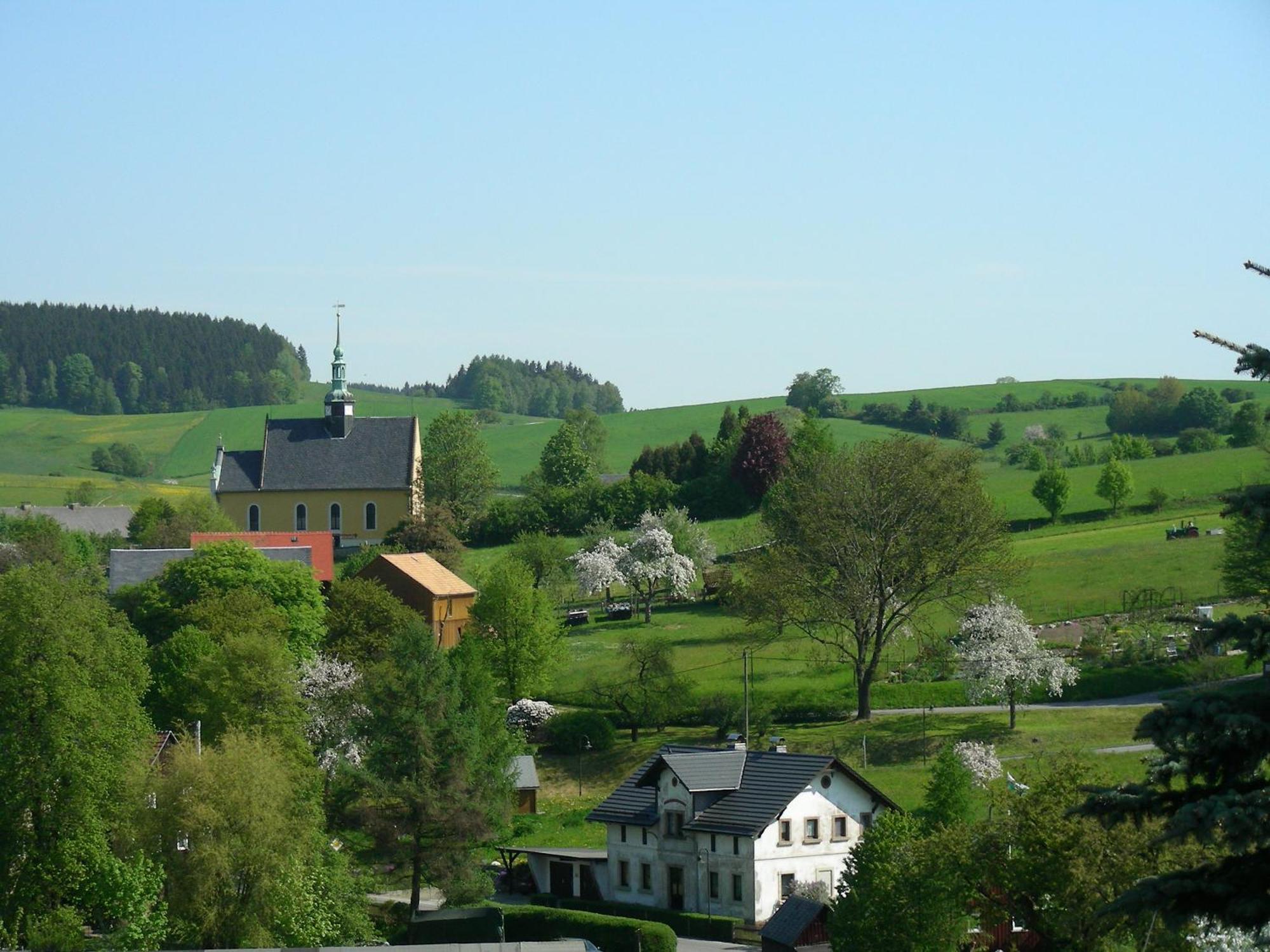Ferienwohnung Hinterhermsdorf Glaser 세브니츠 외부 사진